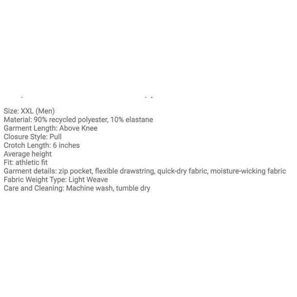 All in Motion - Men's Trail Shorts 6" - Orange - XXL - Picture 5 of 5